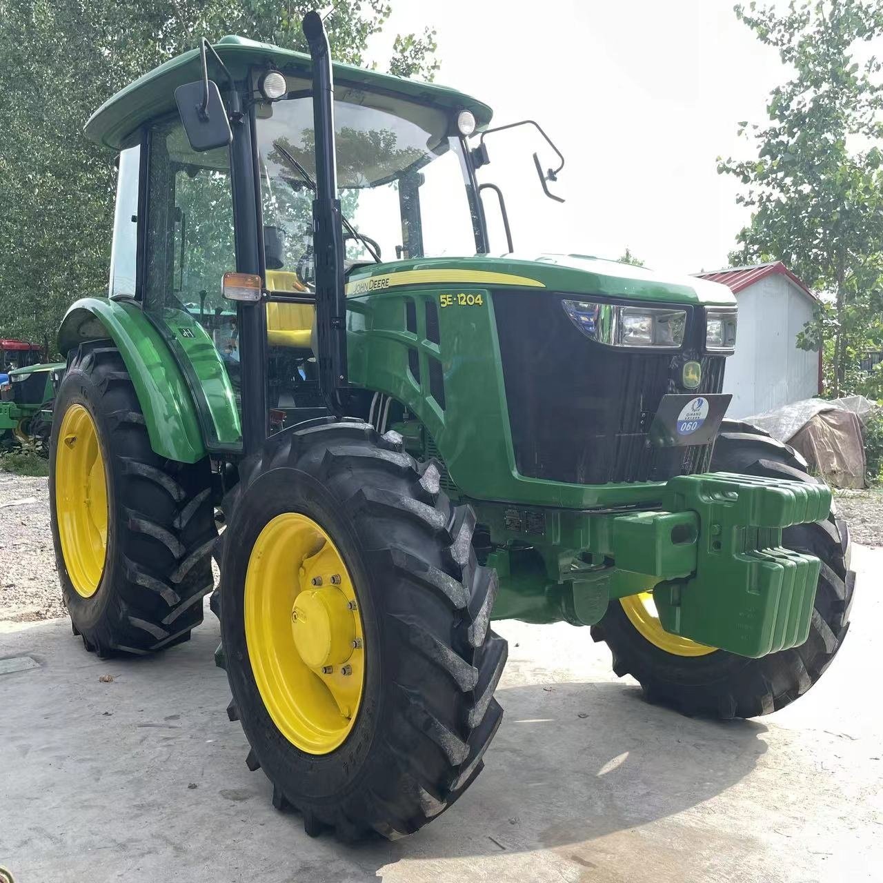 JOHN DEER 120HP USED TRACTOR WITH FRONT END LOADER