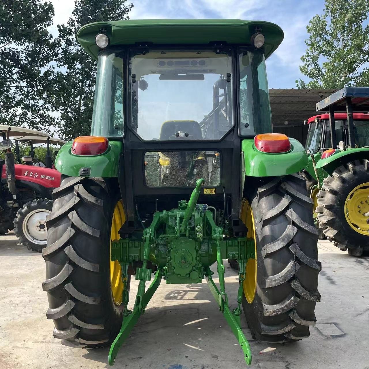 JOHN DEER 120HP USED TRACTOR WITH FRONT END LOADER