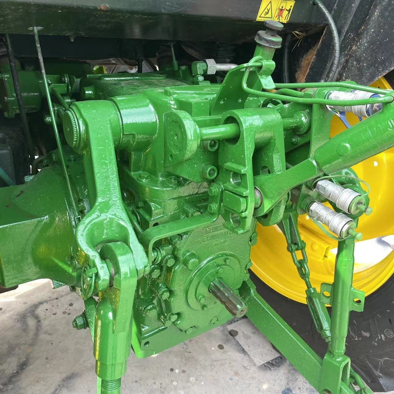 JOHN DEER 120HP USED TRACTOR WITH FRONT END LOADER