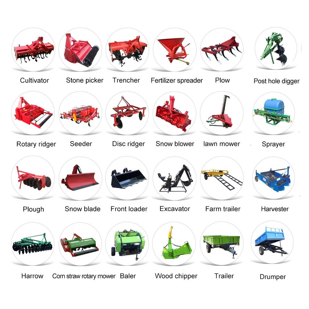 Hot Sale Farm Equipment Mini Plow 2 Wheel Walking Tractor with Disc Plough Machine