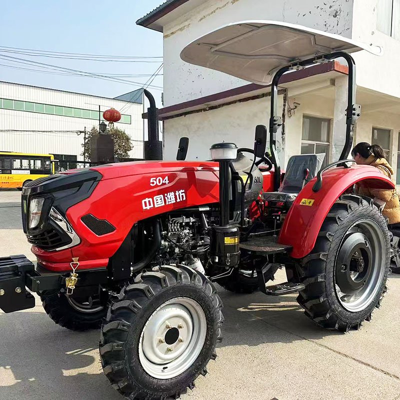 Tractor Agricultural Four-wheel Drive Four-wheel 504 Large Tractor Rotary Tillage Sowing Power Machinery