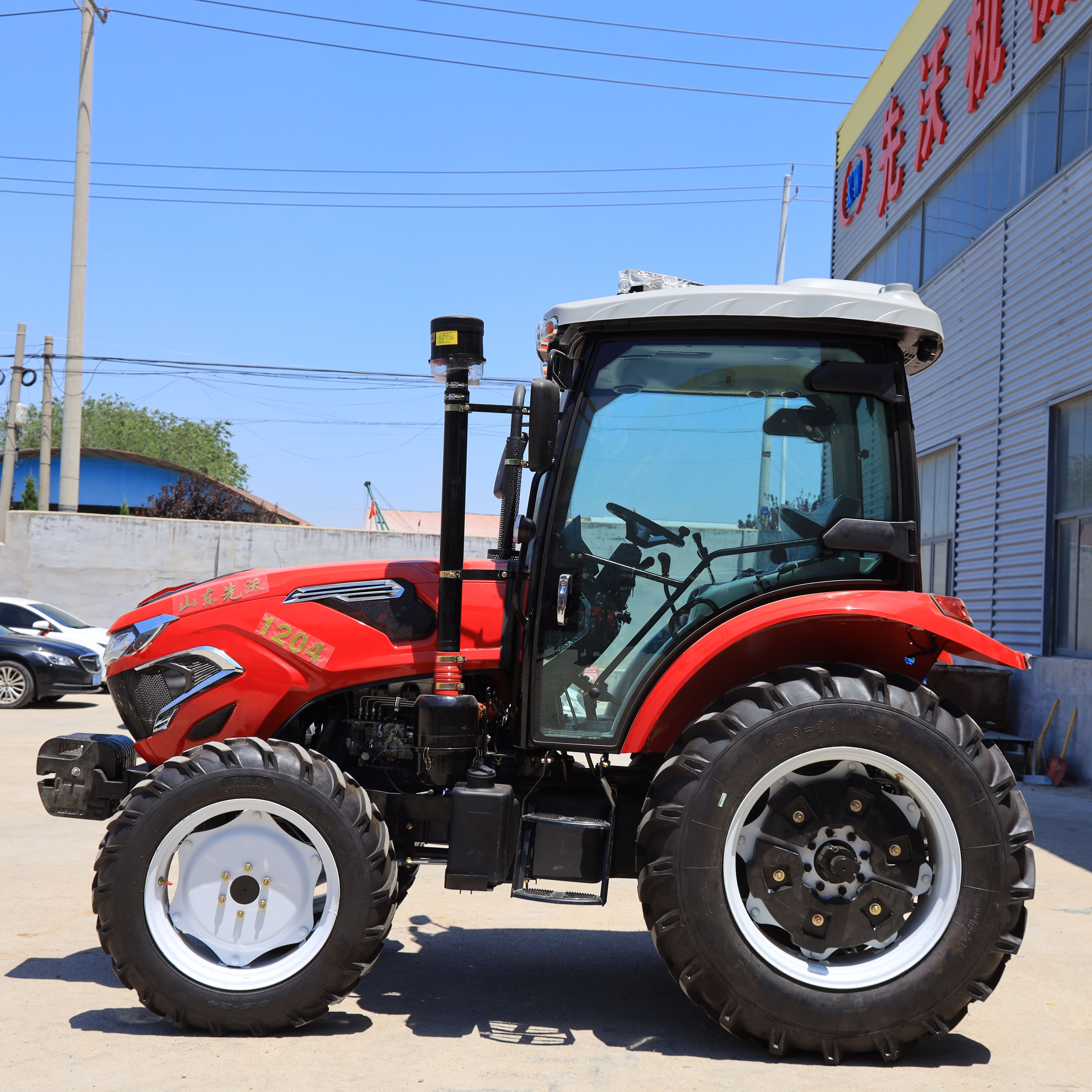 Powerful 120HP 140HP Wheel Tractor Compact Model With Pto Speed 760r/850rmin High Performance Pto Tractor