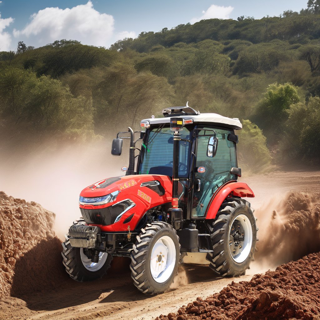 Powerful 120HP 140HP Wheel Tractor Compact Model With Pto Speed 760r/850rmin High Performance Pto Tractor