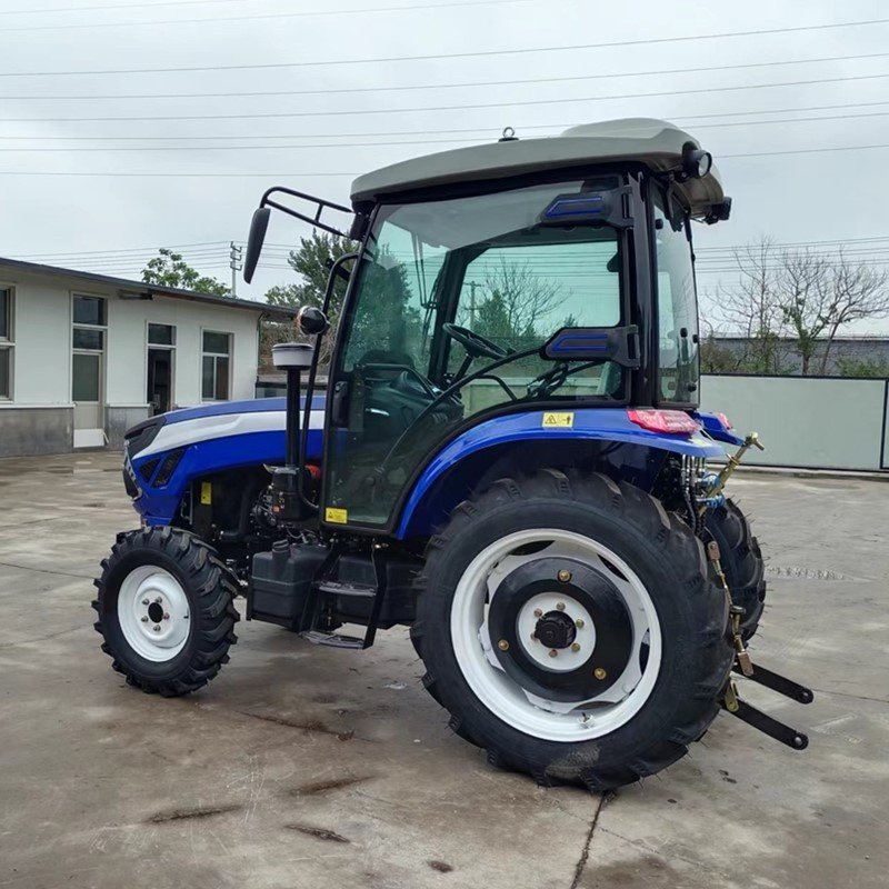 50hp Farm Tractor for Agriculture 4 Wheel Drive with Cabin with Factory Price