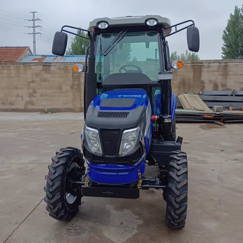50hp Farm Tractor for Agriculture 4 Wheel Drive with Cabin with Factory Price