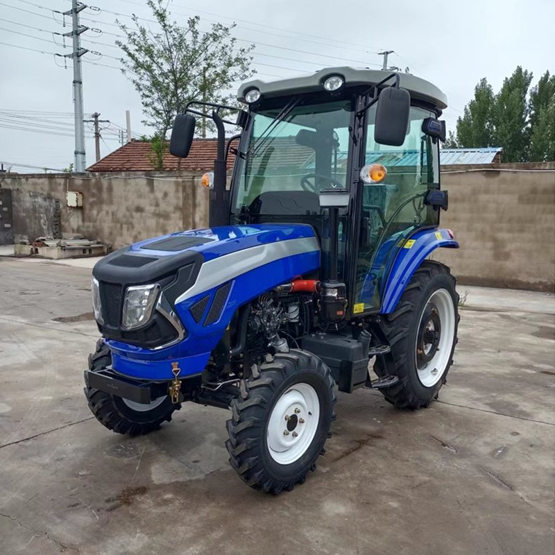 50hp Farm Tractor for Agriculture 4 Wheel Drive with Cabin with Factory Price