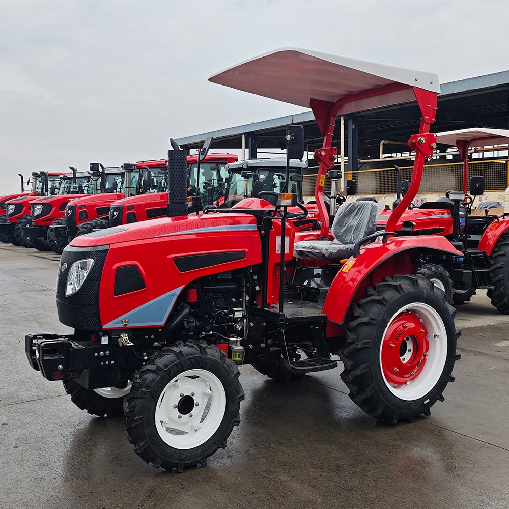 QILU Agricultural 4 Wheel Trator Small Mini 4x4 Compact Tracteur Agricole Farm 25hp 30hp 40hp 45hp 50hp 4wd Tractor Agricol