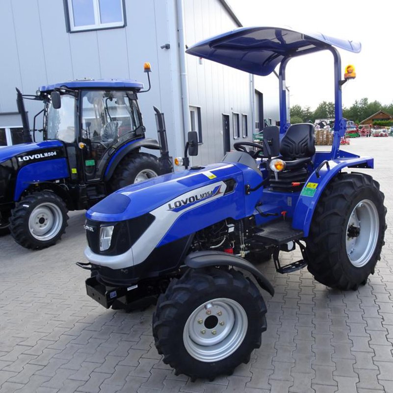 Small Mini Garden Farm Tractor with Front Loader 35hp Tractors 4x4 Agricultural