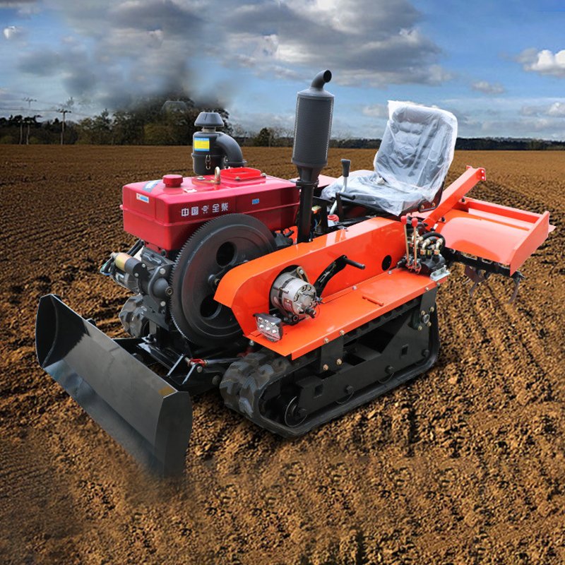 Power Push D3 Caterpillar Crawler Tractor Mini Crawler Garden Tractor Tractor for Farm