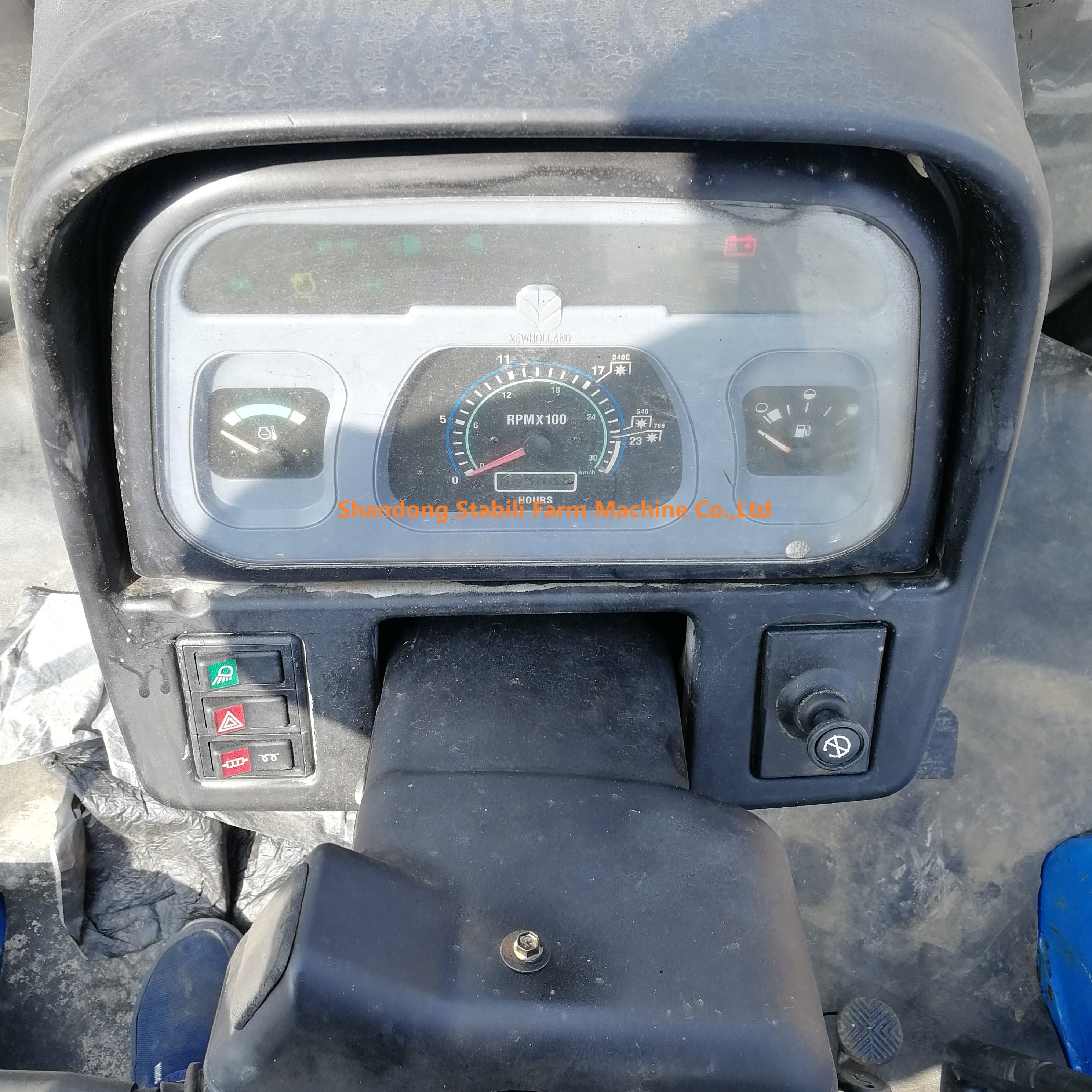 Used/second Hand Farm Wheel Tractors New Holland SNH804 80hp 4x4wd Agricultural Machinery Front End Loader