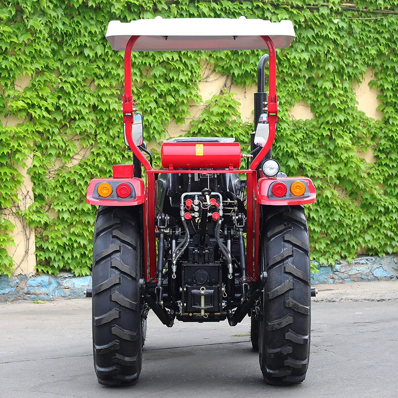 Chinese Farm Garden Agricultural 4X4 4WD Diesel Compact Mini Small 50HP 504 60HP 604 Series Farm Tractors