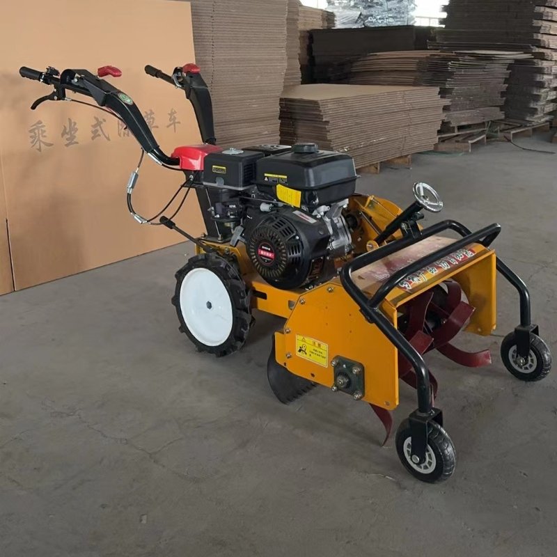 Wholesale Price diesel Engine Weeder 4 Wheel Self -propelled Working Garden Use