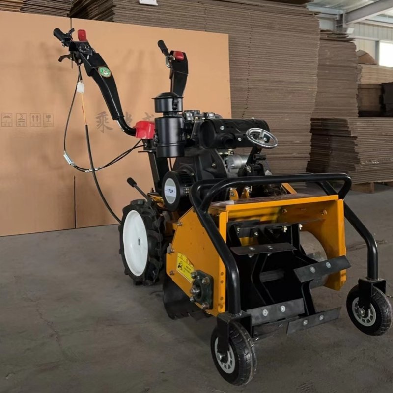 Wholesale Price diesel Engine Weeder 4 Wheel Self -propelled Working Garden Use