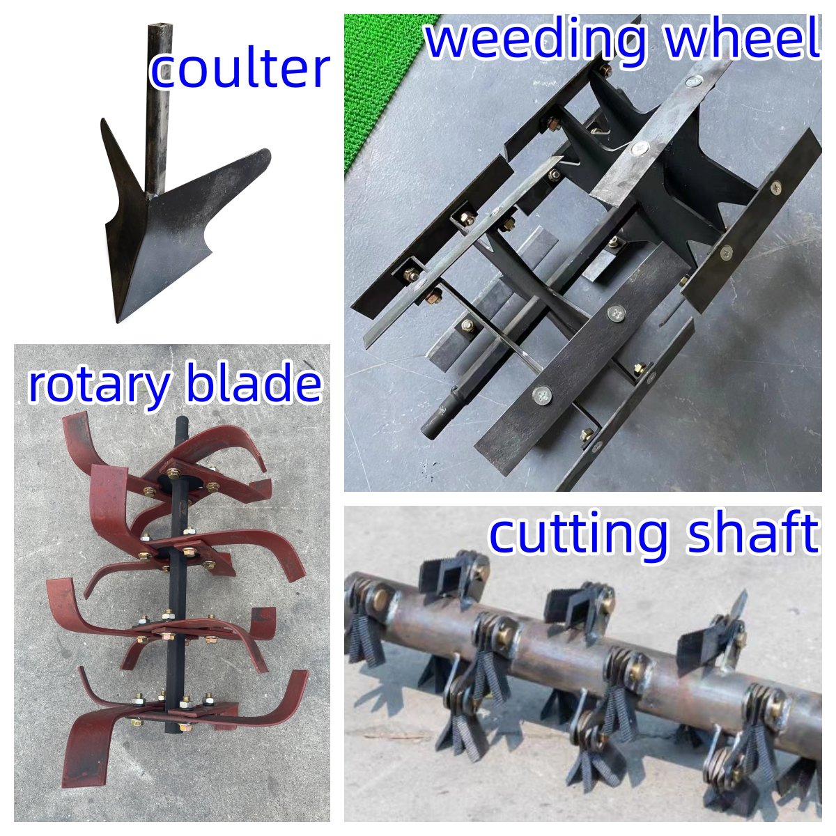 Wholesale Price diesel Engine Weeder 4 Wheel Self -propelled Working Garden Use
