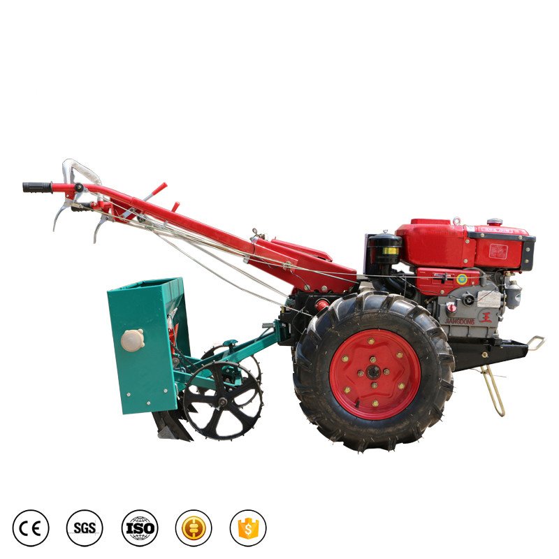 High Quality Walk Behind Tractor Two Wheel Tractor Walking Tractor in Peru