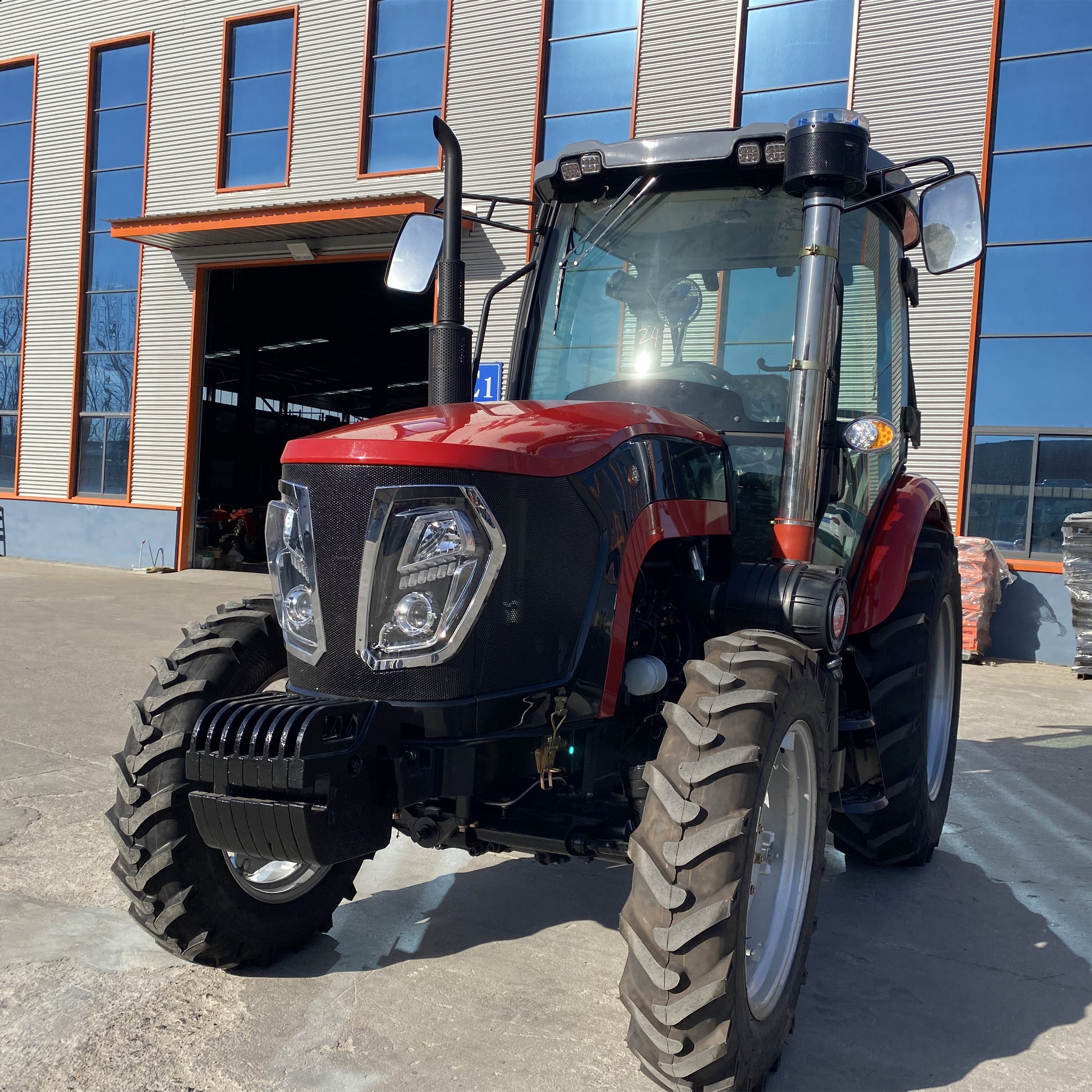 120 hp 4x4 Agriculture Tractor With Full Implements Agriculture Big Chassis Farm Trator