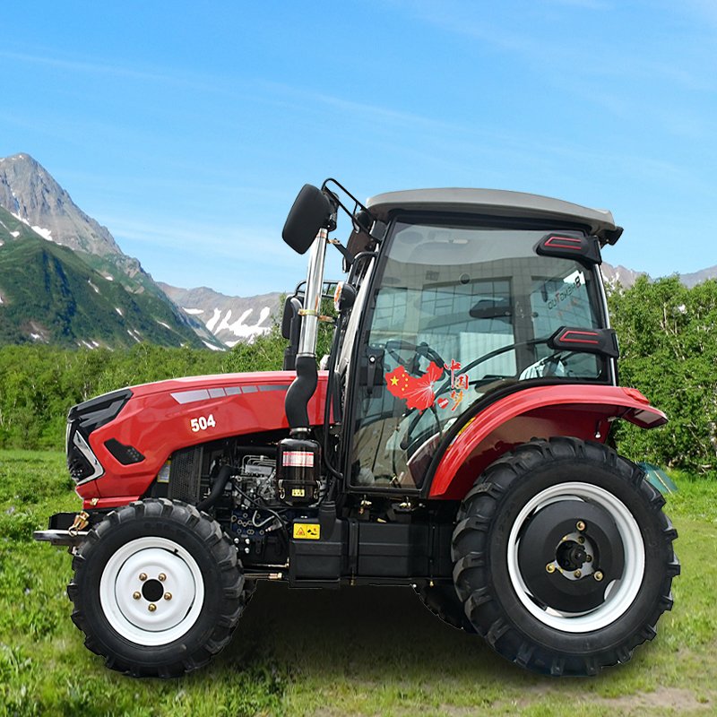 40hp Four Wheel Drive Agricultural Wheeled Tractor 50HP 60HP Mini Tractor