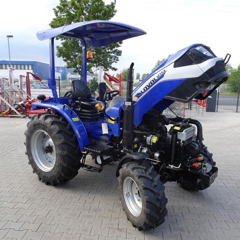 Lovol 25hp 35hp Agricultural Machinery Mini Tractors for Farming Small 4x4 Farm Tractor 4wd