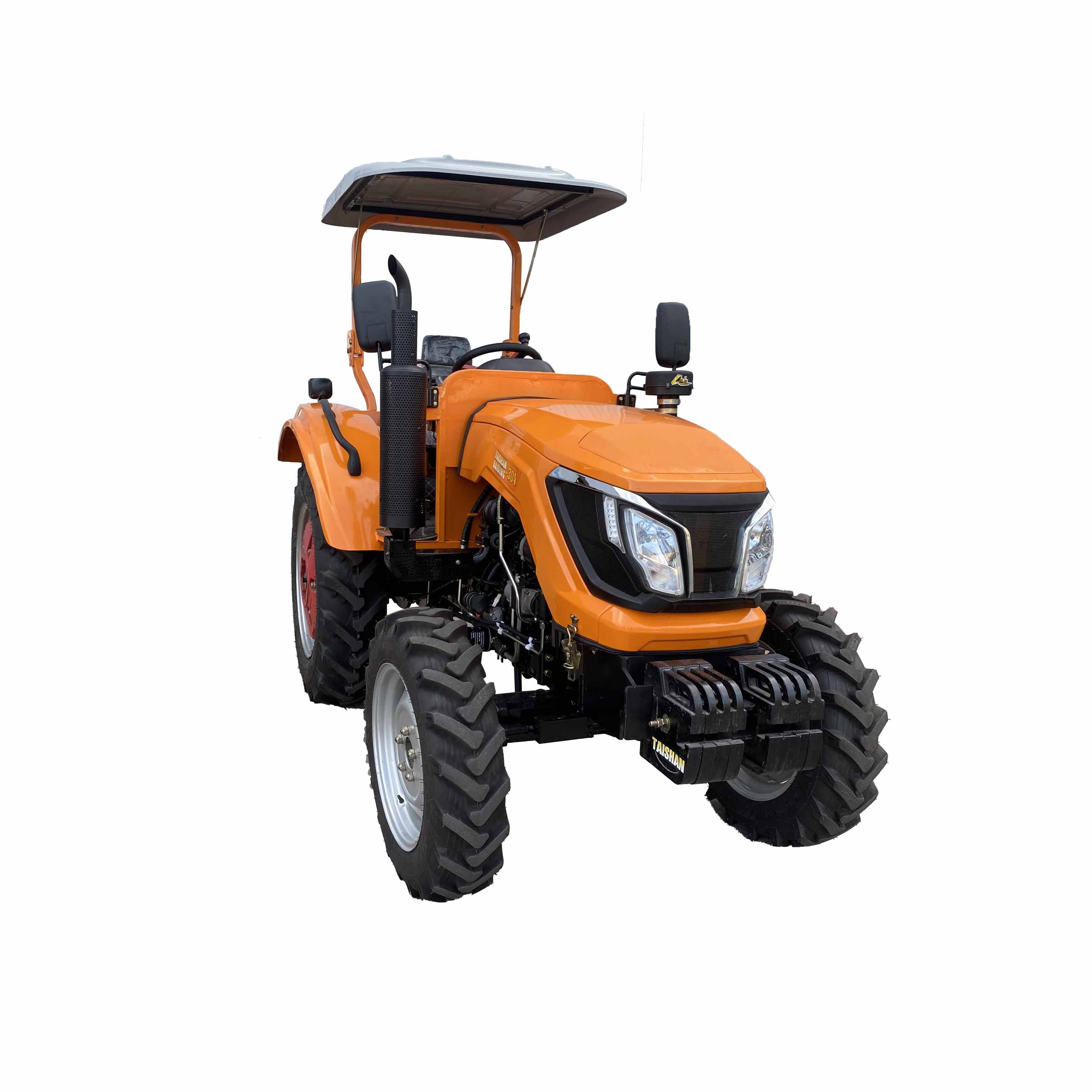 Chinese Small Farm Four Wheel Agricultural Tractors Electric Tractor for Sale
