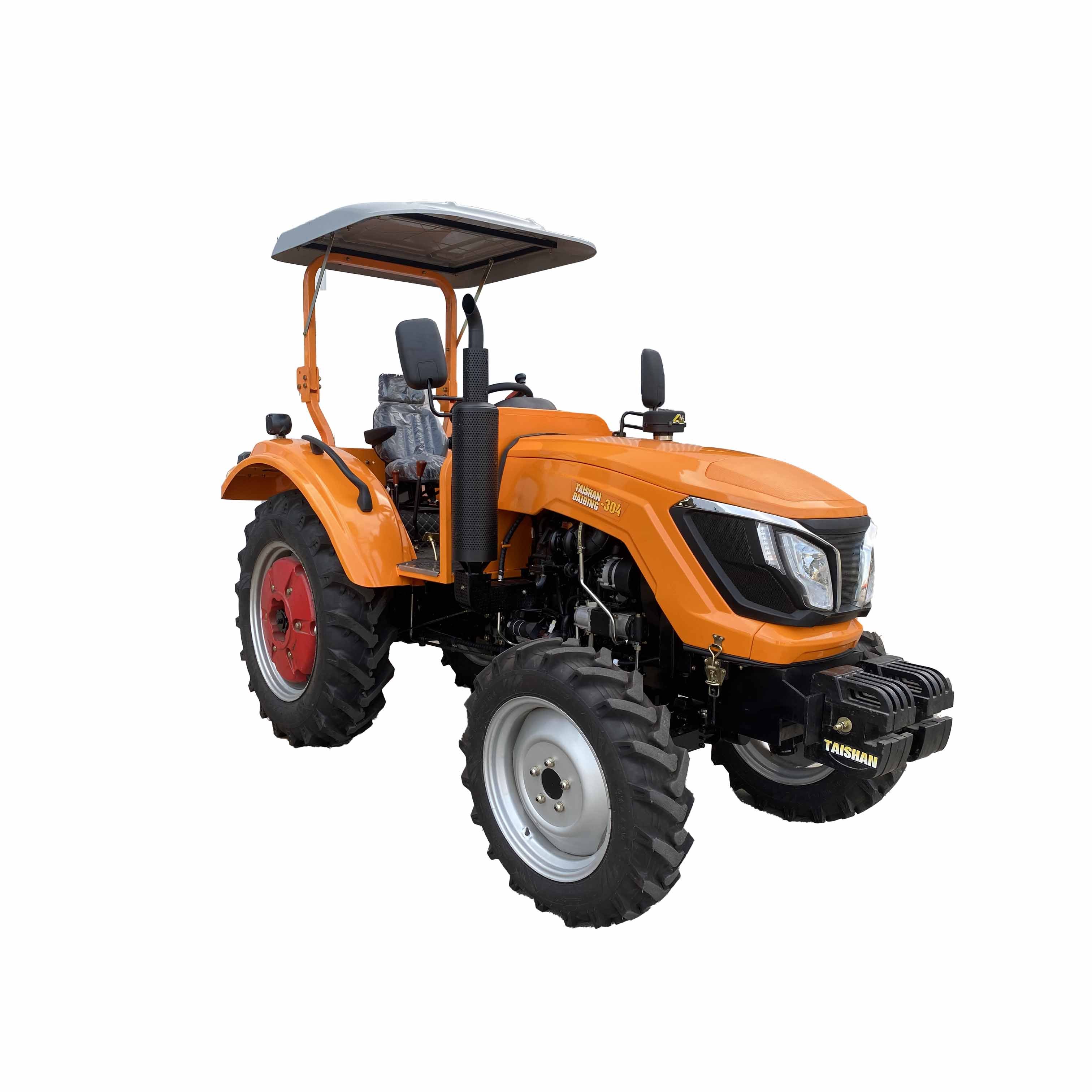 Chinese Small Farm Four Wheel Agricultural Tractors Electric Tractor for Sale