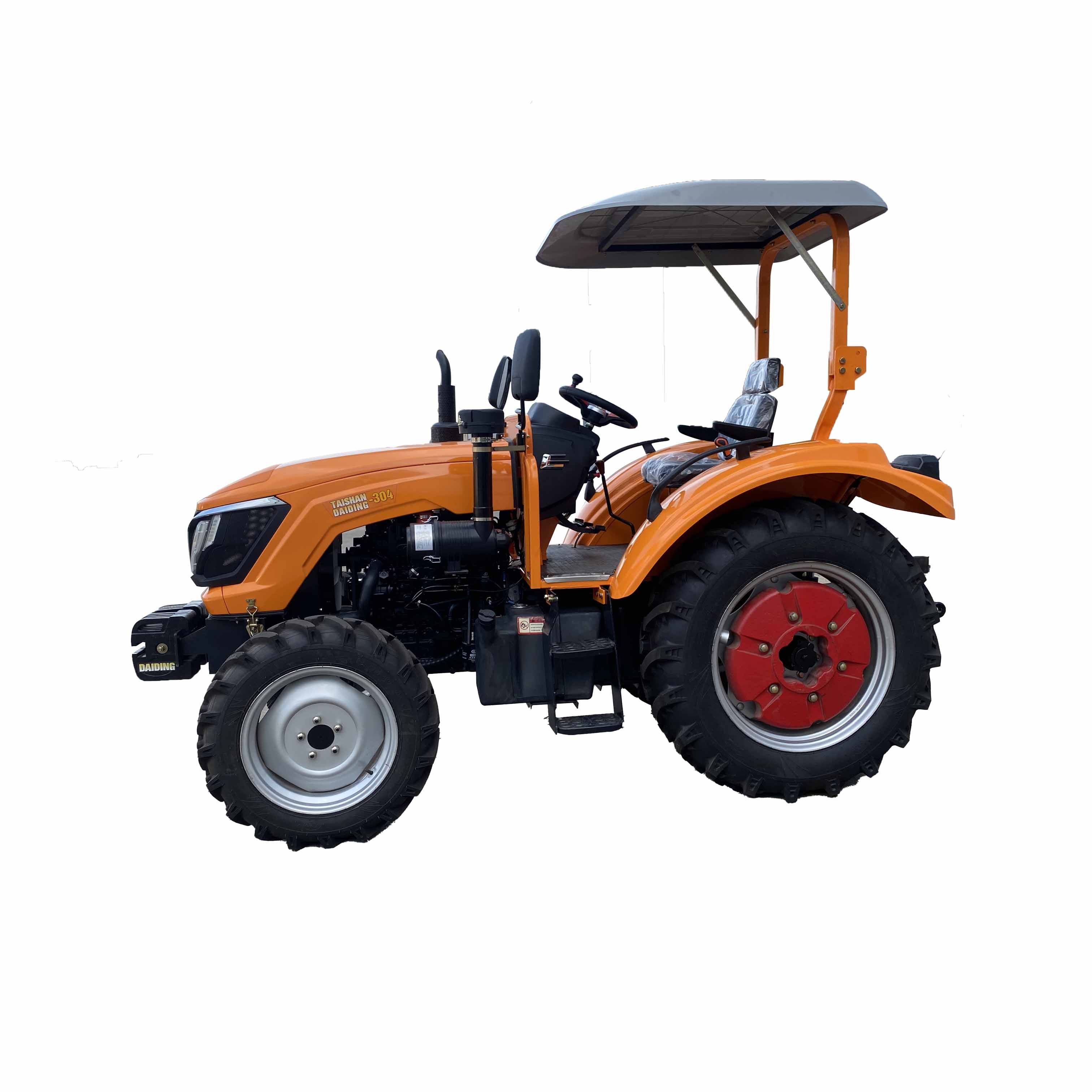 Chinese Small Farm Four Wheel Agricultural Tractors Electric Tractor for Sale
