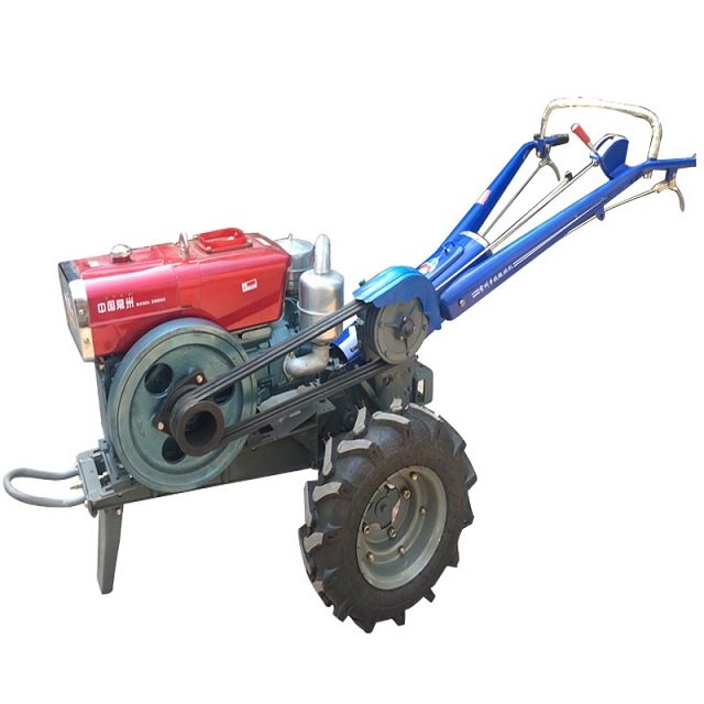 Used 15hp 18hp 22hp Farm Tractors for Agriculture Hand Walking Behind Kubota Tractor Trucks 2 Two Wheel Mini Tractors