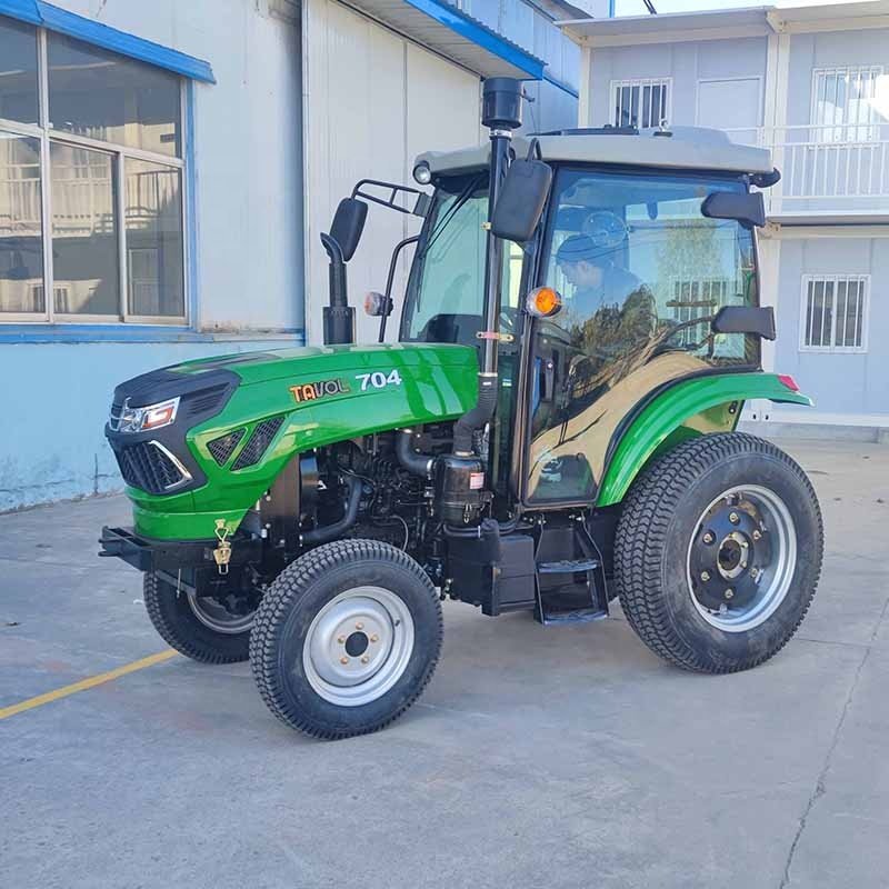 China Tavol 704 Tractor Matched Agricultural Farm Tractor with Cabin for Sale