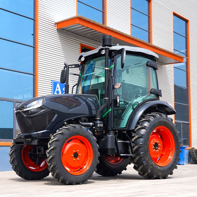Quality New Tractors 60Hp 80Hp 100Hp 120Hp 180Hp Farm Tractors Japan Engine Hot Sale Four-Wheel Tractor for Sale