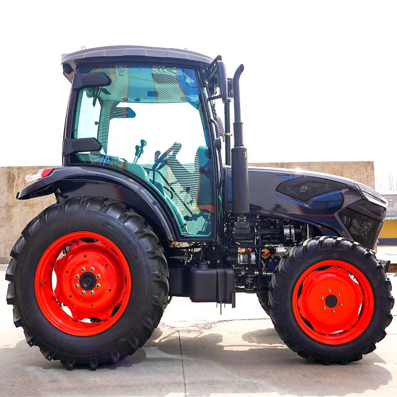 Quality New Tractors 60Hp 80Hp 100Hp 120Hp 180Hp Farm Tractors Japan Engine Hot Sale Four-Wheel Tractor for Sale