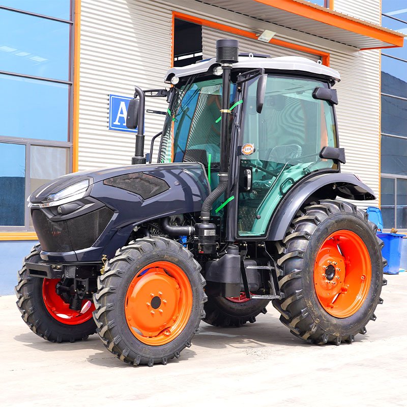 Quality New Tractors 60Hp 80Hp 100Hp 120Hp 180Hp Farm Tractors Japan Engine Hot Sale Four-Wheel Tractor for Sale
