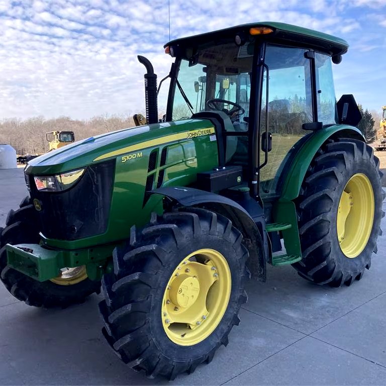 Johnn Deer 5075E 4WD Farm Tractor With 80HP Diesel Engine Wheel Tractor for Agriculture Use New & Used Condition Available