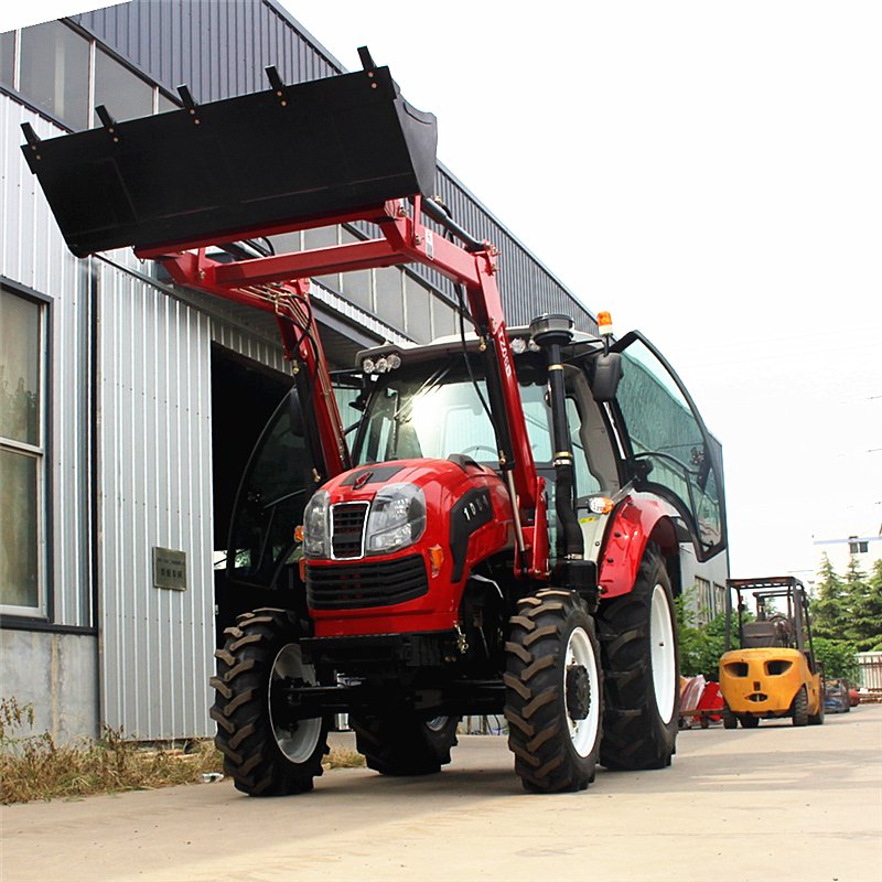 100HP 4WD New Agricultural Machines Farm Tractor Equipment