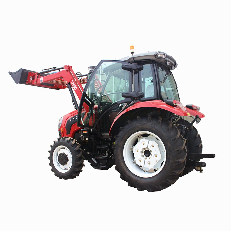 100HP 4WD New Agricultural Machines Farm Tractor Equipment