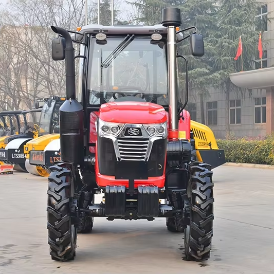 LUTONG 100HP Mini Farm Loader Tractor LTB1004 4WD Core Motor Components Agricultural Lawn Mower Use Wheel Loader Pump Bearing