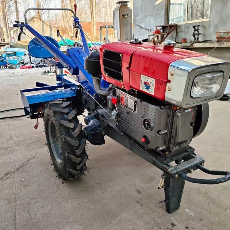 High Efficiency Farming Equipment 8-20hp diesel Hand Walking Behind Tractor Mini Hand Tractor