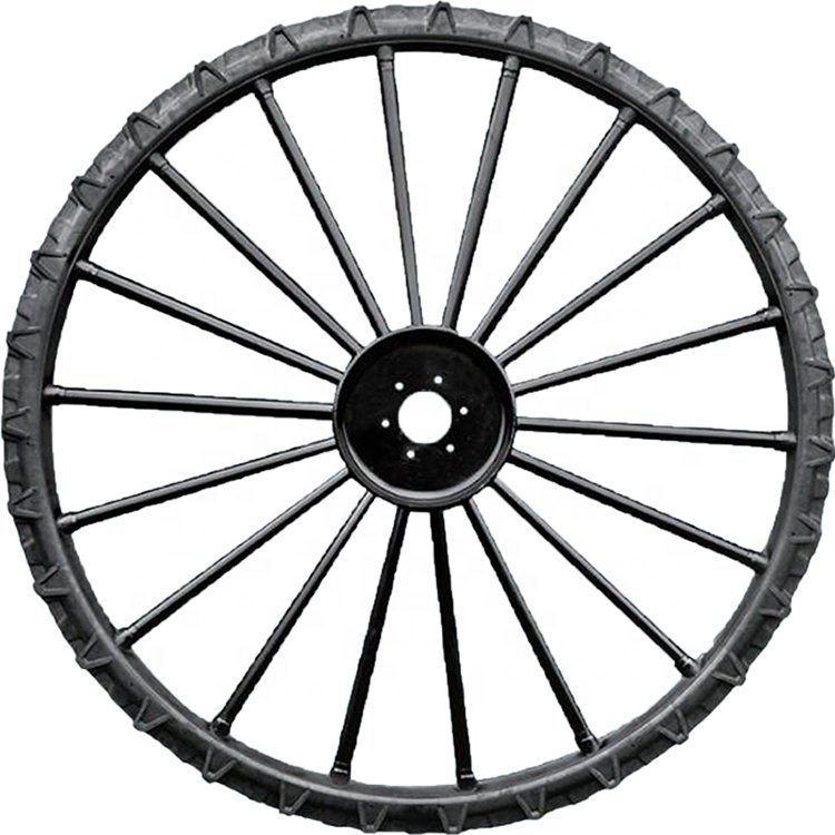 YHS ROCKWAY Tyre 1300mm Rice Trans Planter Sprayer Agriculture Solid Iron Wheel for the Galic Harvester Machine and Onions