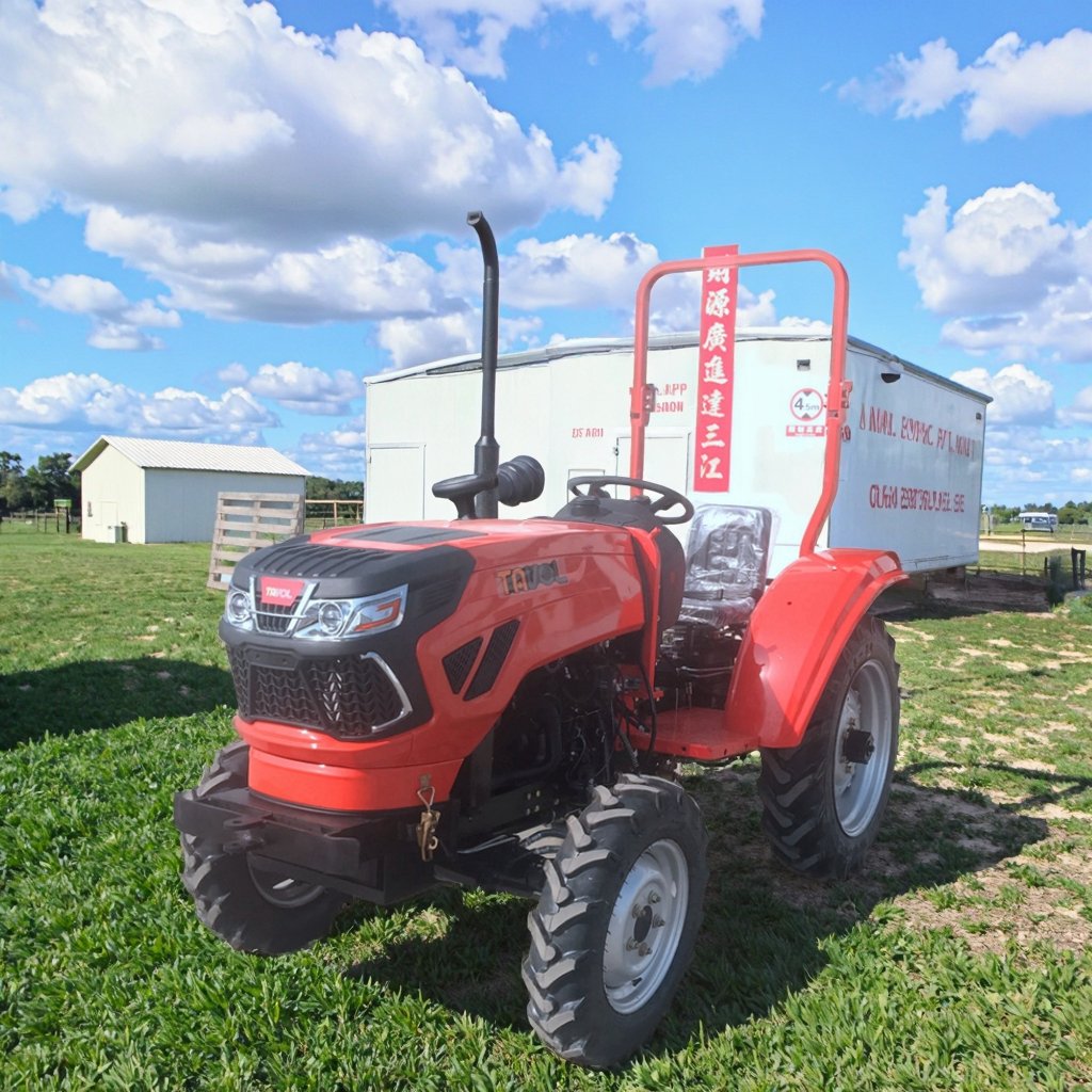 30HP & 50HP Mini Farm Tractors with 4WD 4x4 Gearbox & Pump-Agriculture Farm Machinery for Sale