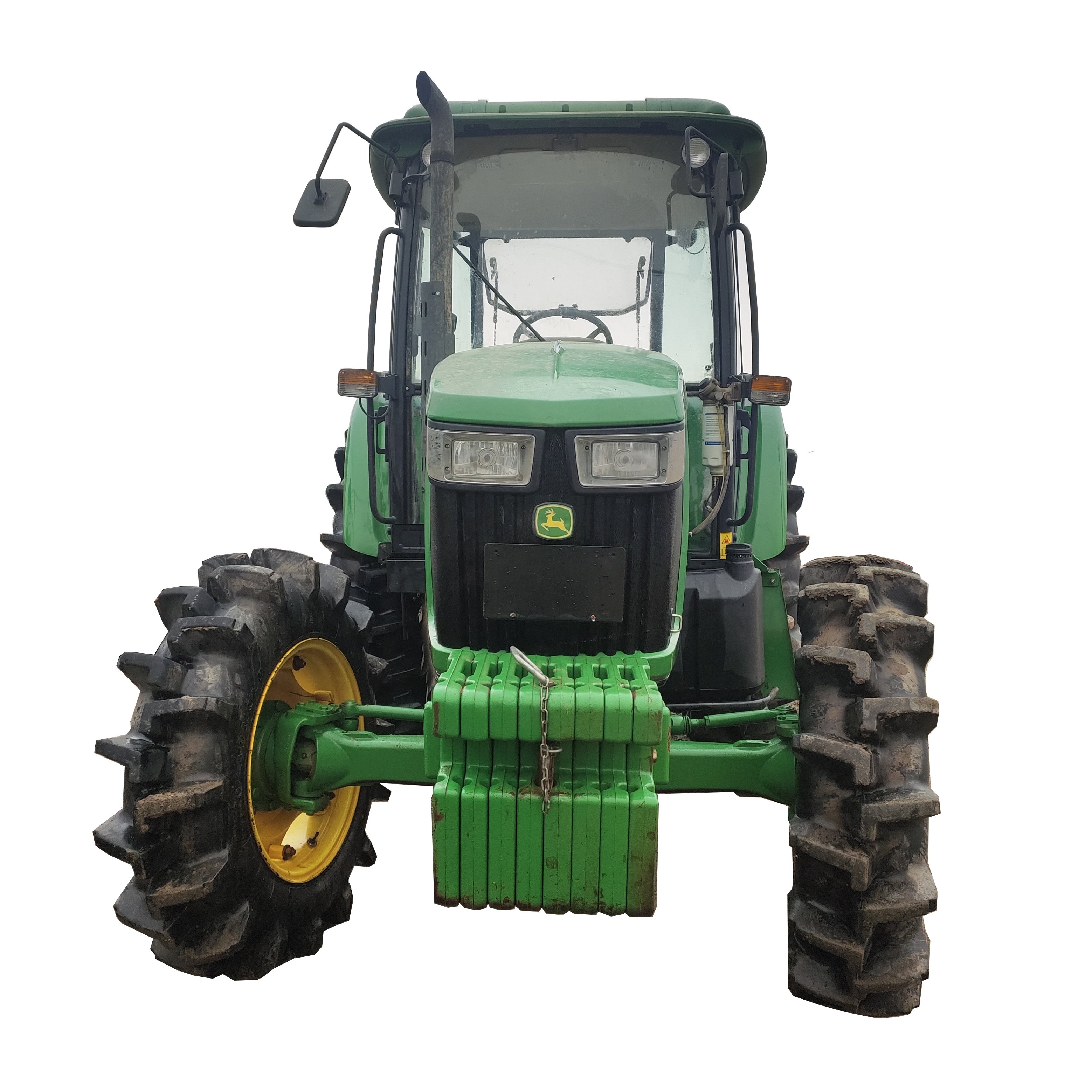 120HP Used Tractor Agriculture Second-Hand JOHN a DEERE 1204 Tractors