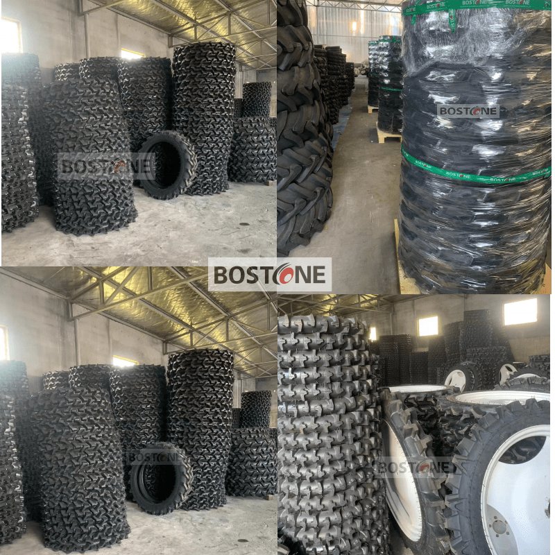 BOSTONE High Clearance Solid Narrow Tractor Tyres Row Crop Design Best Quality Bias New Tire in China