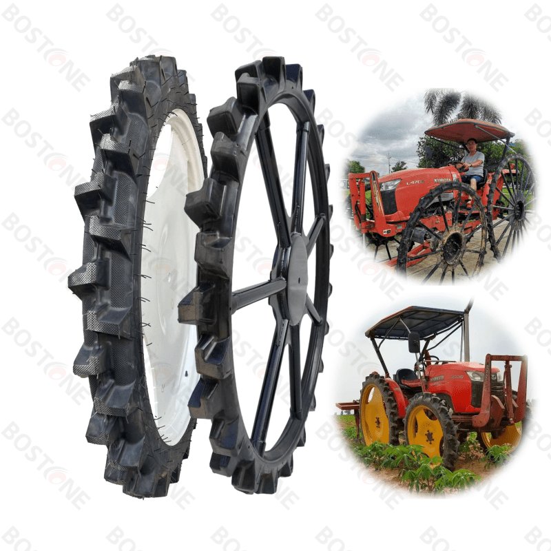 BOSTONE High Clearance Solid Narrow Tractor Tyres Row Crop Design Best Quality Bias New Tire in China