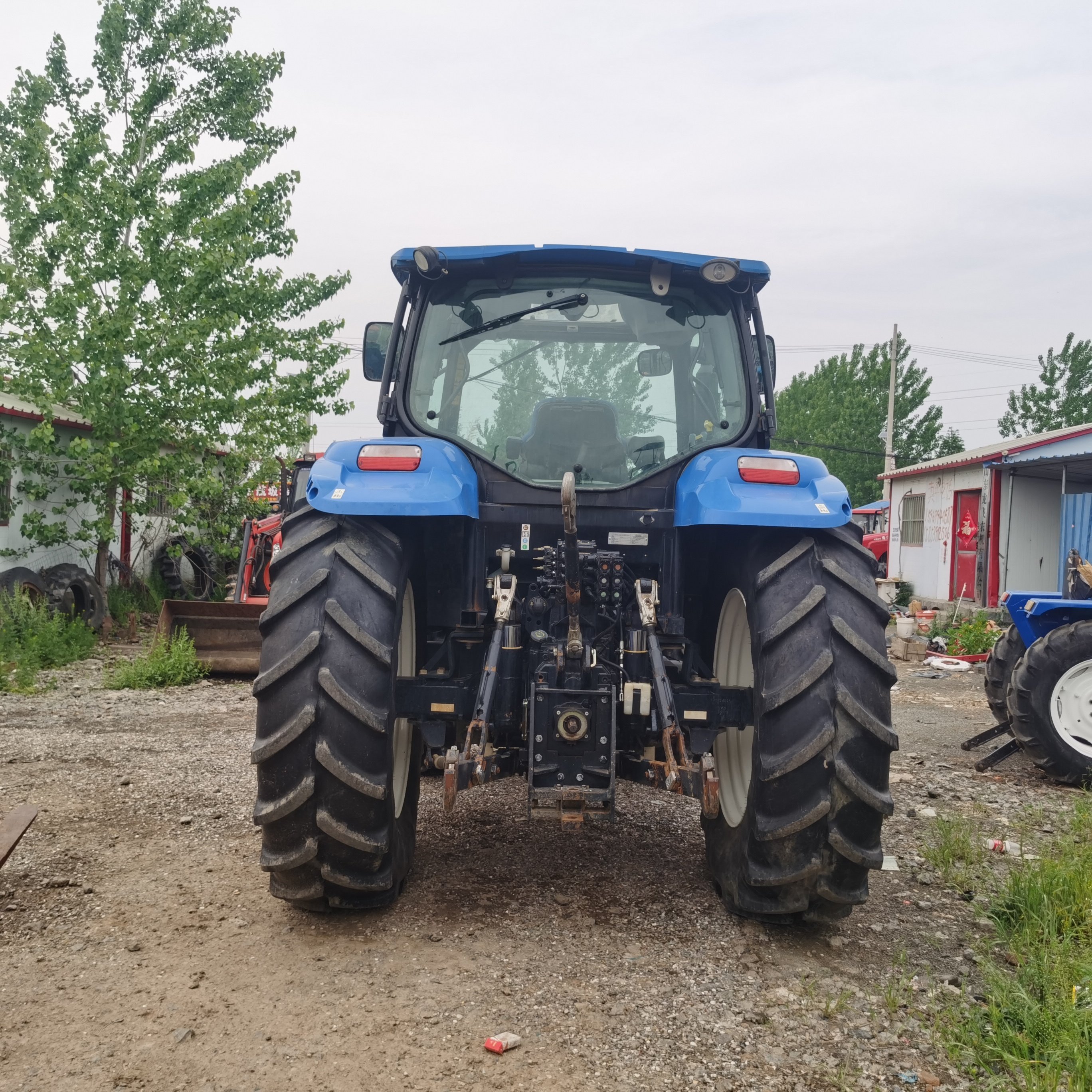 Used Tractor N Holland T6070 TD5 Compact Wheel Farm RC Orchard Tractor Agricola Agricultural Equipment Machinery