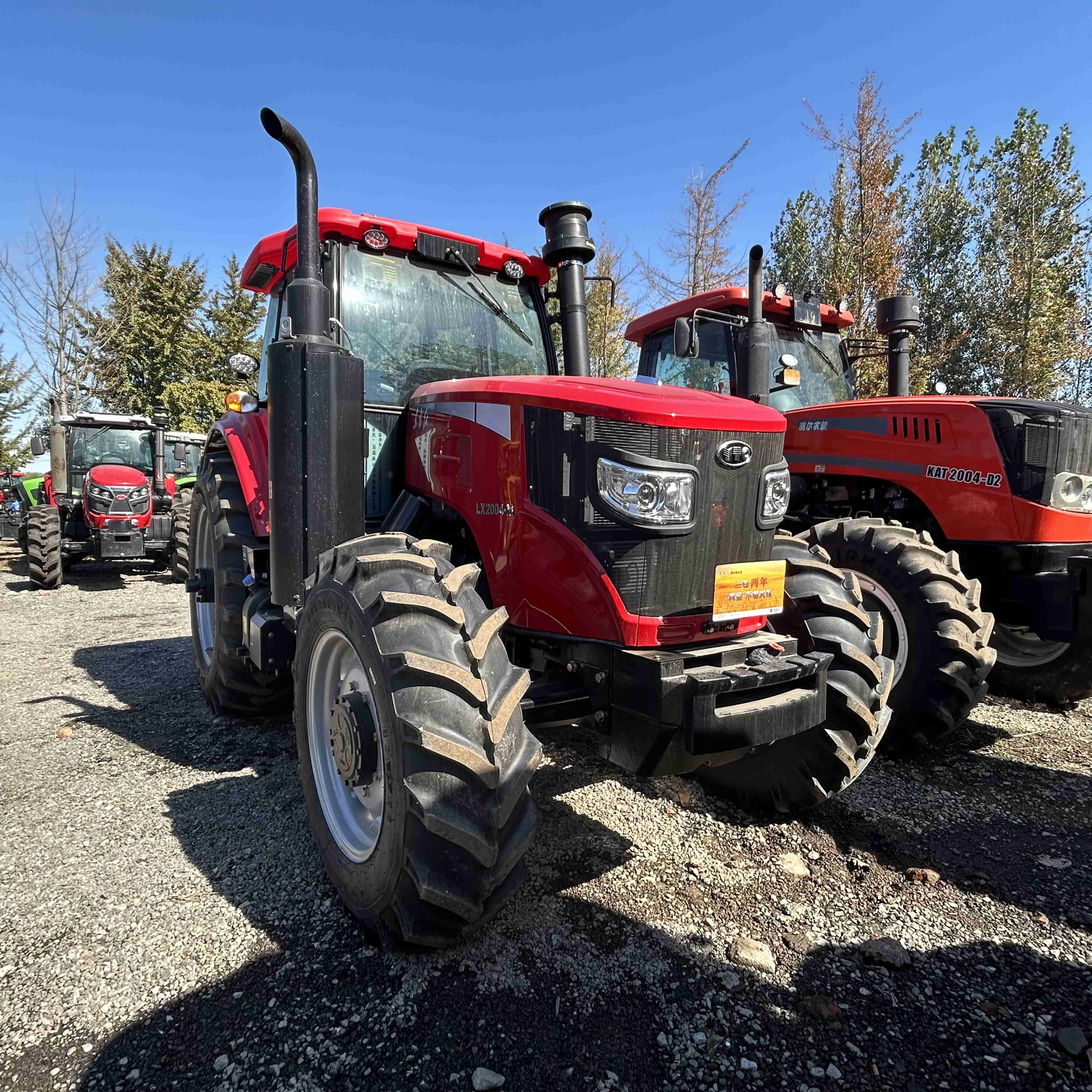 Farm Machinery 200Hp LX2004 Yto Engine 6 Cylinder Agriculture Tractor 4wd
