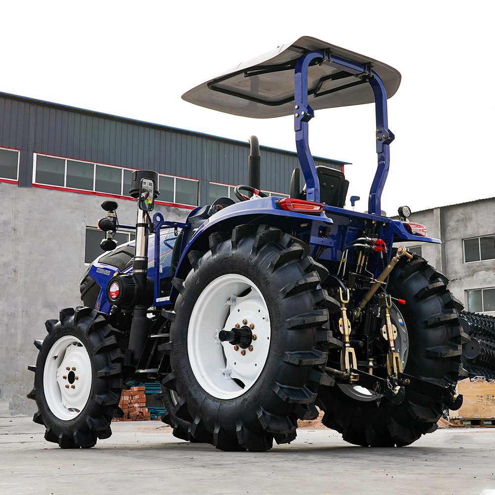 Factory Supply Small Compact Agricultural Farm Agricolas Farming Garden Agriculture Mini Traktor 4X4 Farm Tractor