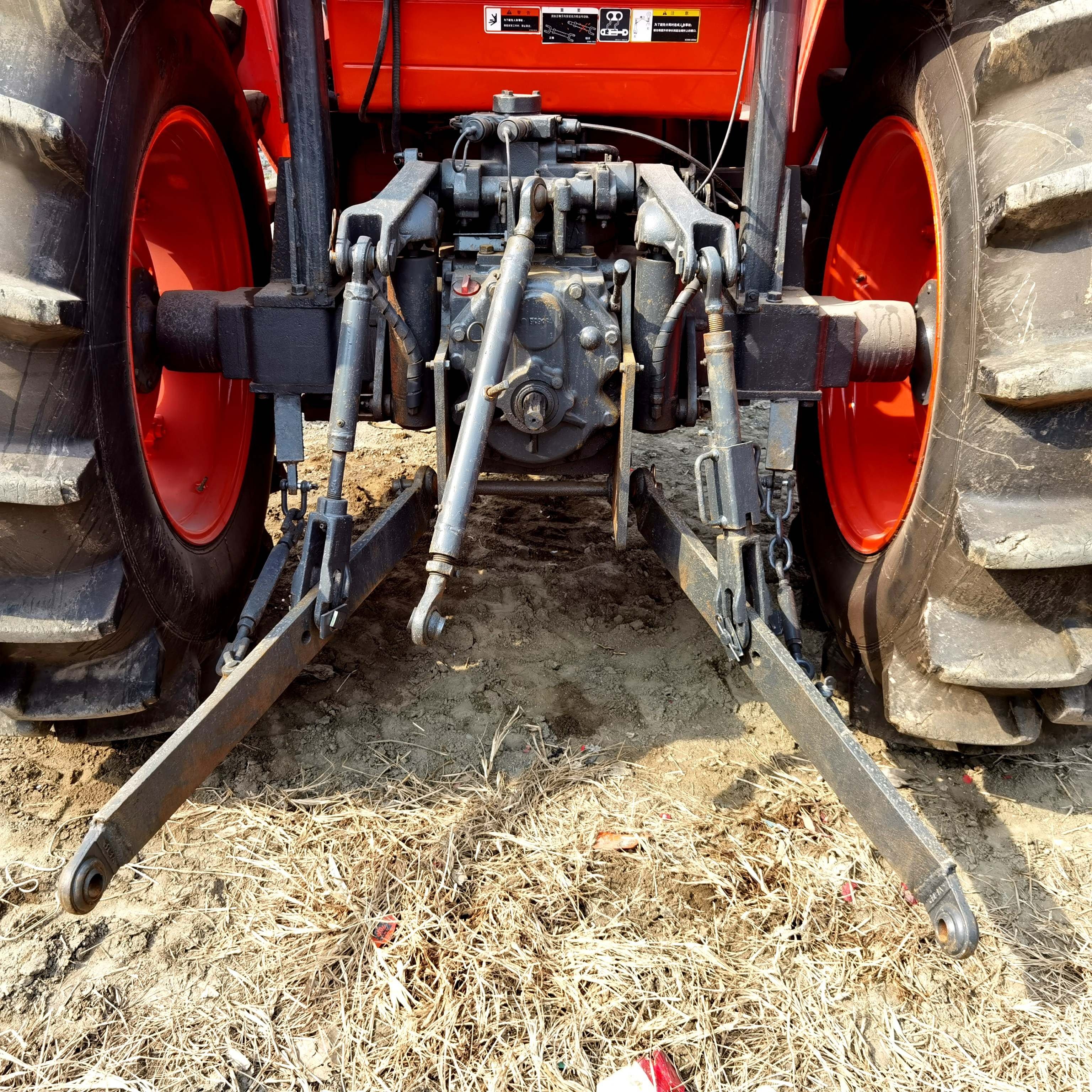 M954K 95HP Kubota Tractor Made in Japan with Rotary Tiller Hot Sale High Productivity