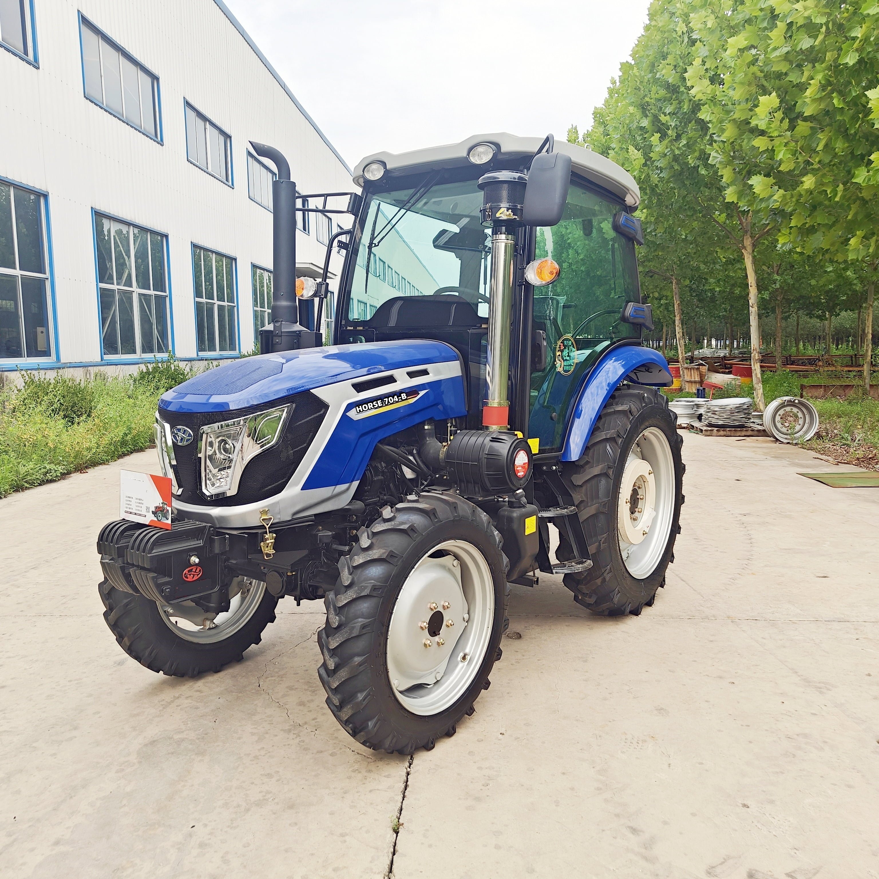 Bomr Farm Tractor Ltmg4x4 Agriculture Equipment Farm Wheeled Tractor Durable Farm Tractors