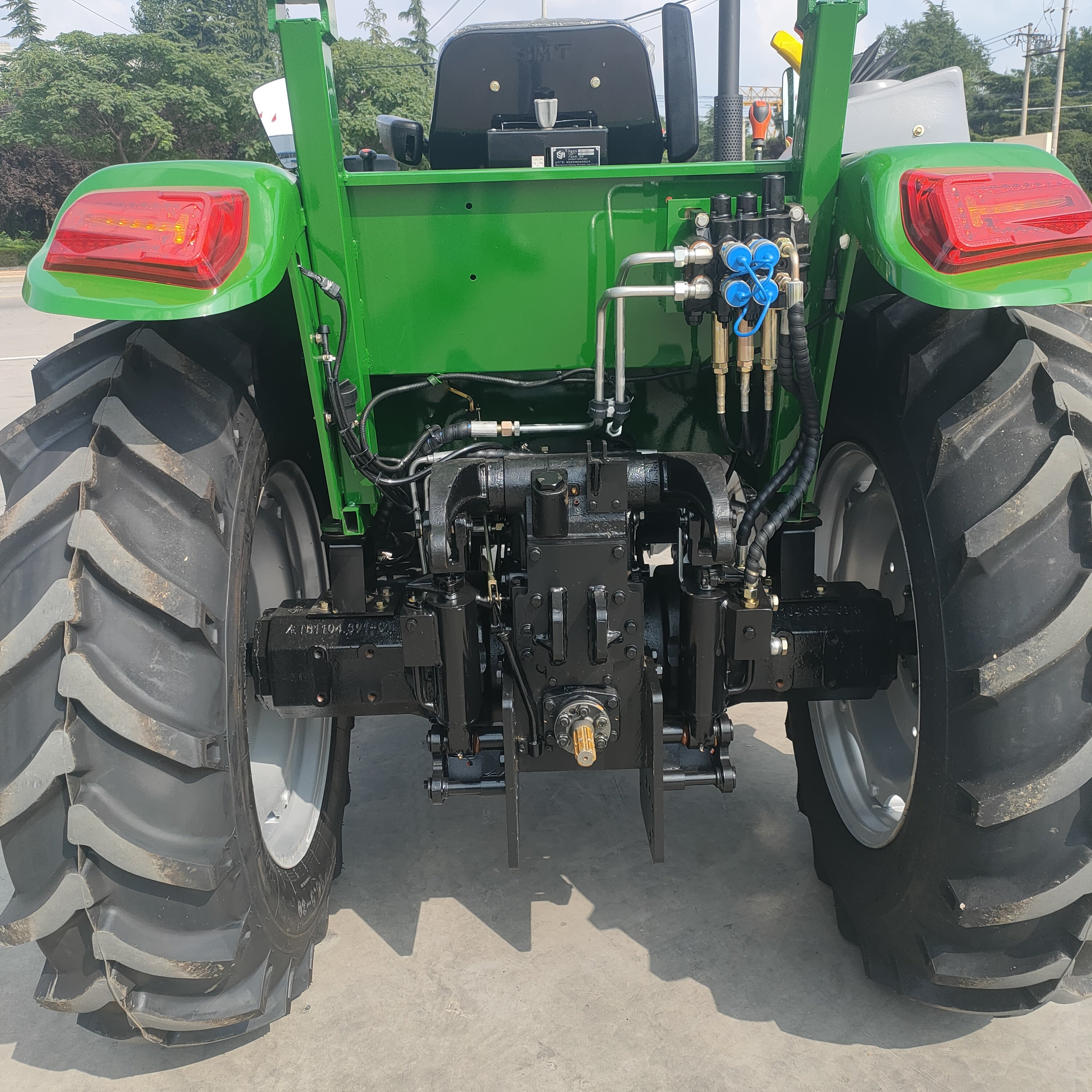 90hp Open Sunshade Tractor Agricola Tractors 4x4 Farming Machine