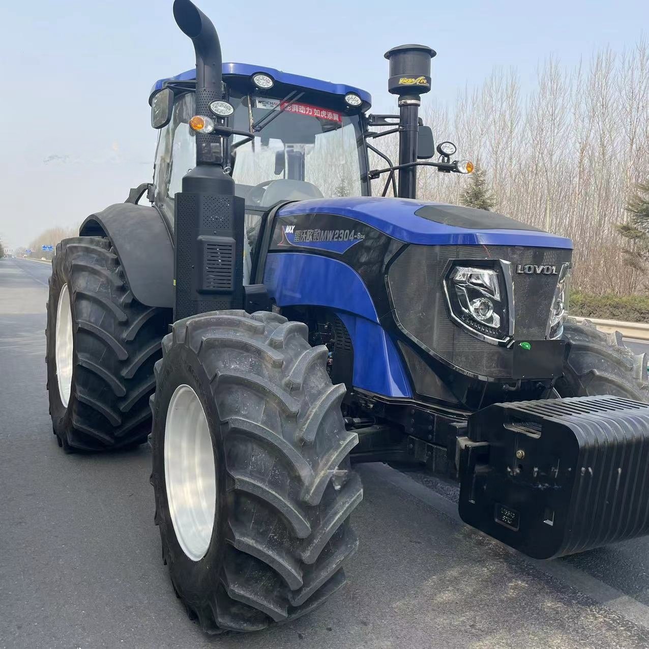 Lovol 230HP 2304 4WD Wheel Tractor for Farming Agricultural Use Brand New Condition Core Components-Motor Pump Gear Home Use