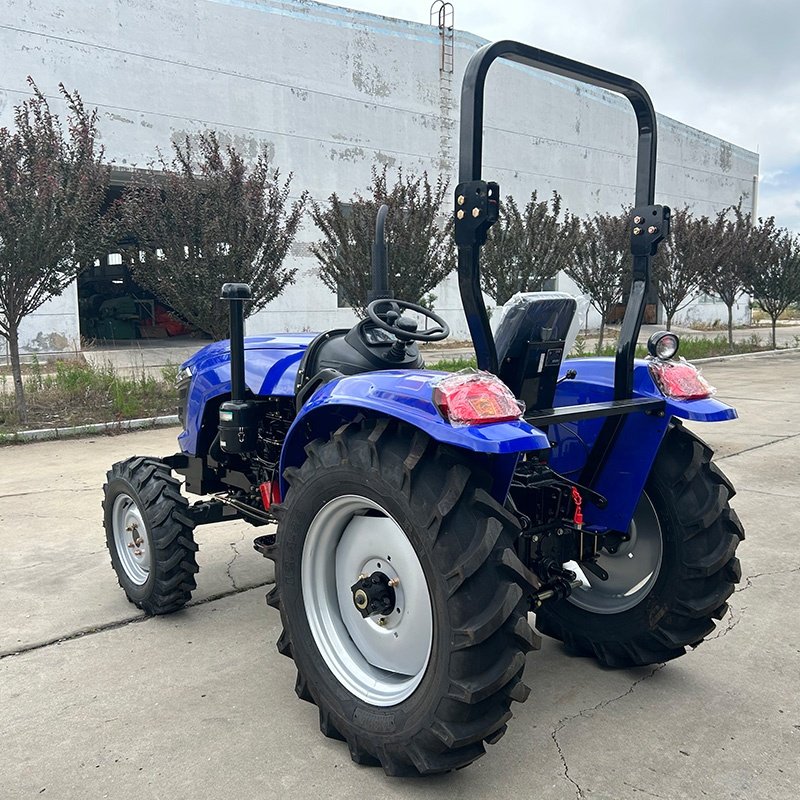 4WD 50hp Agricultural Equipment Multifunctional Small Mini Farm Tractors for Home Use With Engine Core Wheel Tractor