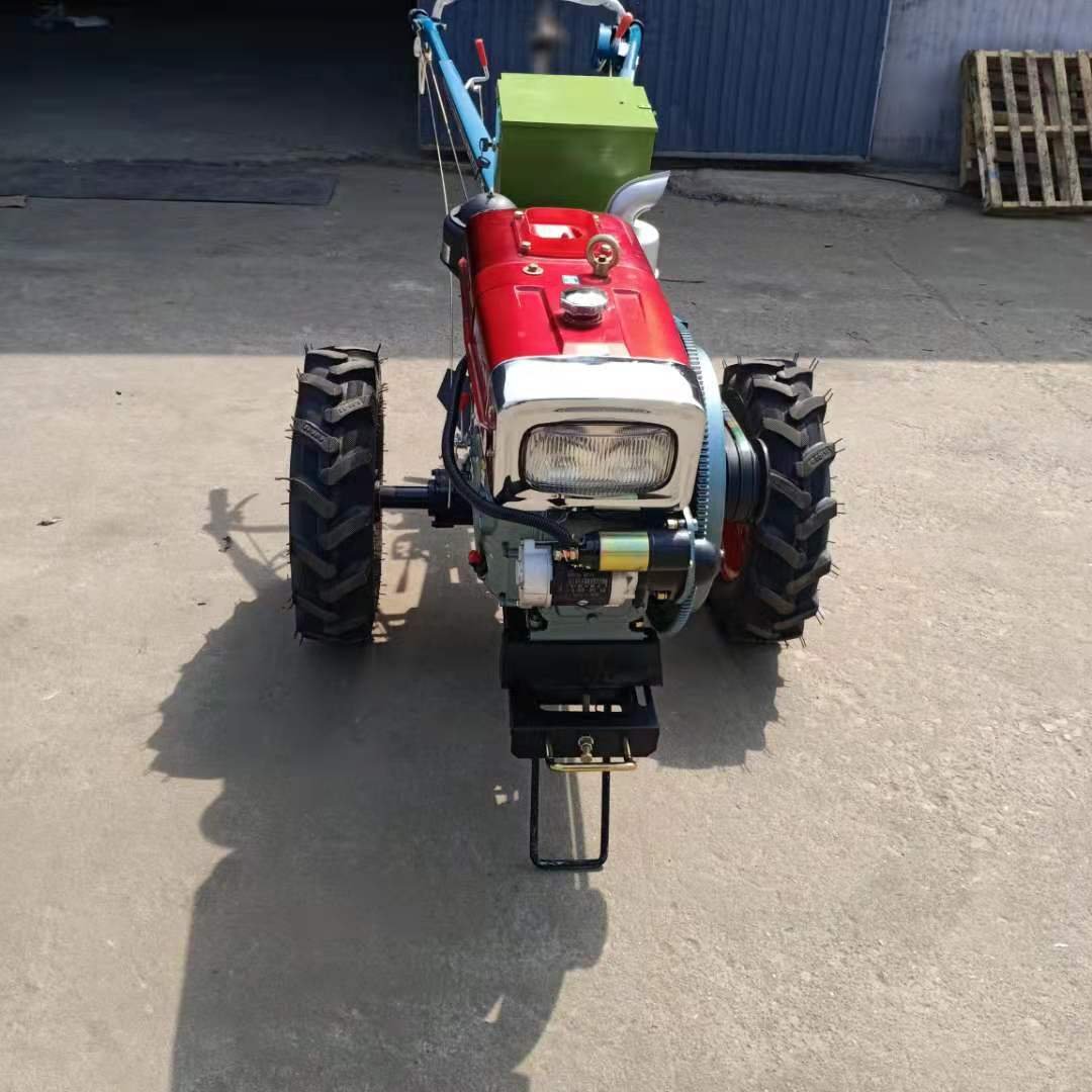 China Small Hand Plough for Walking Tractor Two Wheel Tiller Garden Farm Used