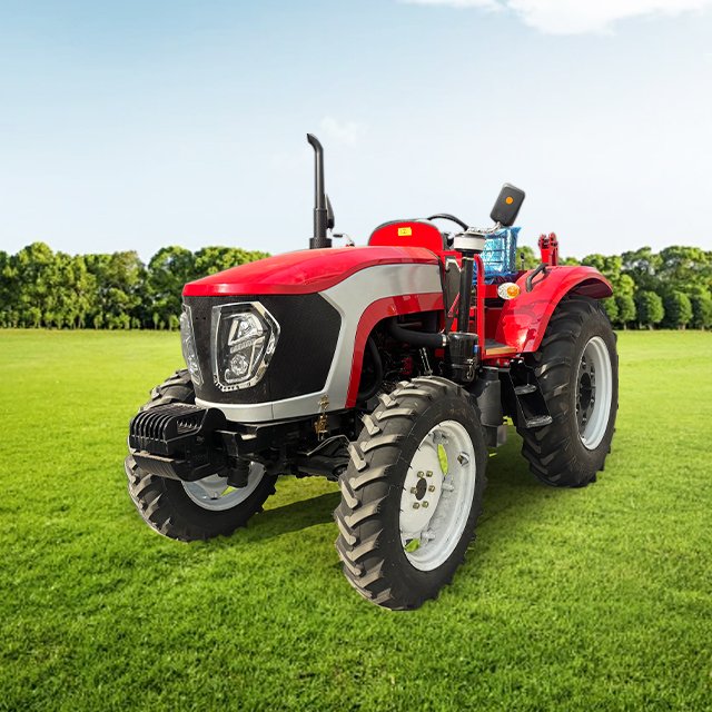 Free Delivery 90hp 100hp 120hp Tractor with Front-end Loader Agricultural Tractor Accessories for Sale